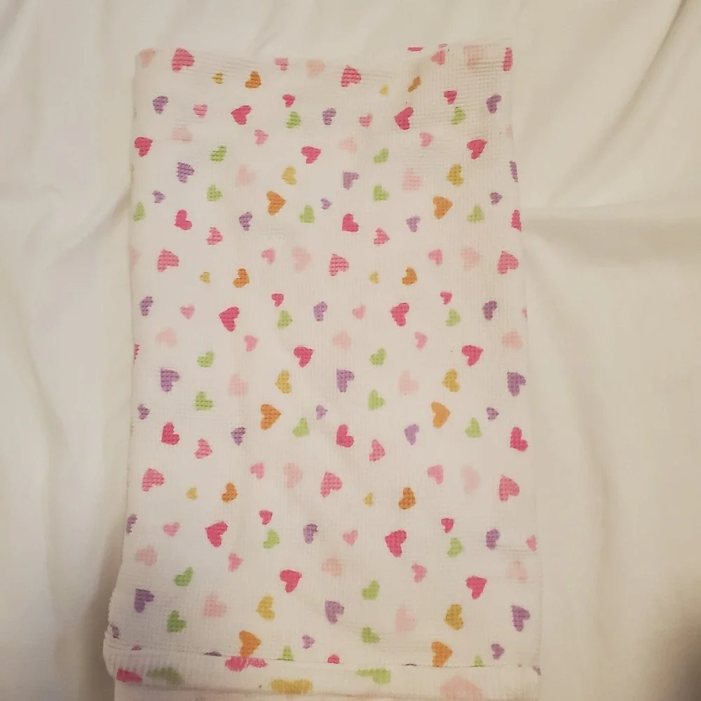Koala Baby Heart Waffle Knit Baby Blanket Nursery